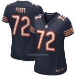 Camiseta NFL Game Mujer Chicago Bears William Perry Retired Azul