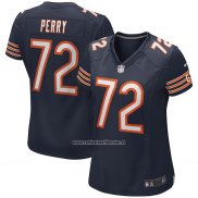 Camiseta NFL Game Mujer Chicago Bears William Perry Retired Azul