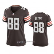 Camiseta NFL Game Mujer Cleveland Browns Harrison Bryant Marron