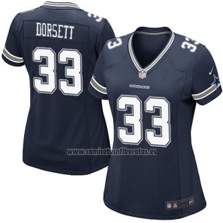 Camiseta NFL Game Mujer Dallas Cowboys Dorsett Azul