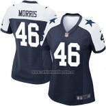 Camiseta NFL Game Mujer Dallas Cowboys Morris Azul Blanco