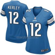Camiseta NFL Game Mujer Detroit Lions Kerley Azul