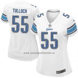 Camiseta NFL Game Mujer Detroit Lions Tulloch Blanco