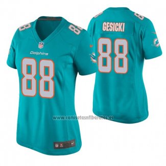 Camiseta NFL Game Mujer Dolphins Mike Gesicki Verde