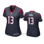 Camiseta NFL Game Mujer Houston Texans Brandin Cooks Azul