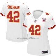 Camiseta NFL Game Mujer Kansas City Chiefs Sherman Blanco