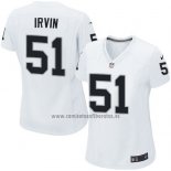 Camiseta NFL Game Mujer Las Vegas Raiders Irvin Blanco