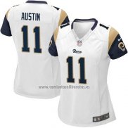 Camiseta NFL Game Mujer Los Angeles Rams Austin Blanco