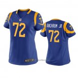 Camiseta NFL Game Mujer Los Angeles Rams Tremayne Anchrum Jr. Azul