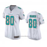 Camiseta NFL Game Mujer Miami Dolphins Adam Shaheen Blanco