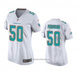 Camiseta NFL Game Mujer Miami Dolphins Blake Ferguson Blanco