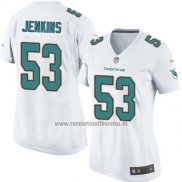 Camiseta NFL Game Mujer Miami Dolphins Jenkins Blanco