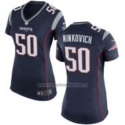 Camiseta NFL Game Mujer New England Patriots Ninkovich Negro