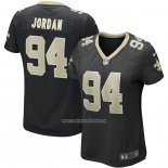 Camiseta NFL Game Mujer New Orleans Saints Cameron Jordan Negro