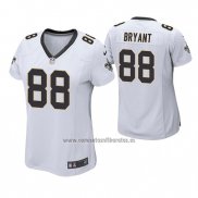 Camiseta NFL Game Mujer New Orleans Saints Dez Bryant Blanco