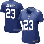Camiseta NFL Game Mujer New York Giants Jennings Azul