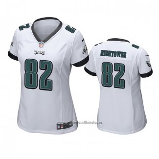 Camiseta NFL Game Mujer Philadelphia Eagles John Hightower Blanco