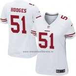 Camiseta NFL Game Mujer San Francisco 49ers Hooges Blanco