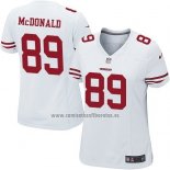 Camiseta NFL Game Mujer San Francisco 49ers McDonald Blanco