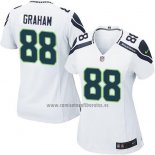 Camiseta NFL Game Mujer Seattle Seahawks Graham Blanco