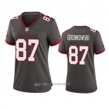 Camiseta NFL Game Mujer Tampa Bay Buccaneers Rob Gronkowski Alterno Gris