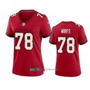 Camiseta NFL Game Mujer Tampa Bay Buccaneers Tristan Wirfs Rojo