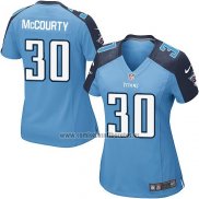 Camiseta NFL Game Mujer Tennessee Titans McCourty Azul