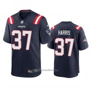 Camiseta NFL Game New England Patriots Damien Harris 2020 Azul