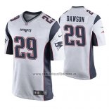 Camiseta NFL Game New England Patriots Duke Dawson Blanco