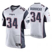 Camiseta NFL Game New England Patriots Rex Burkhead Blanco