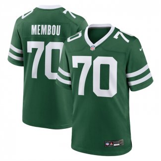 Camiseta NFL Game New York Jets Armand Membou 2025 NFL Draft Verde