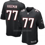 Camiseta NFL Game Nino Atlanta Falcons Hageman Negro