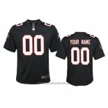 Camiseta NFL Game Nino Atlanta Falcons Personalizada Throwback 2020 Negro
