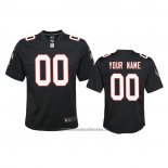 Camiseta NFL Game Nino Atlanta Falcons Personalizada Throwback 2020 Negro