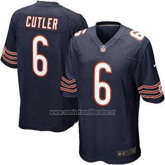 Camiseta NFL Game Nino Chicago Bears Cutler Blanco Negro