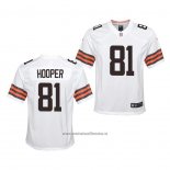 Camiseta NFL Game Nino Cleveland Browns Austin Hooper 2020 Blanco