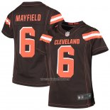 Camiseta NFL Game Nino Cleveland Browns Baker Mayfield Marron 1