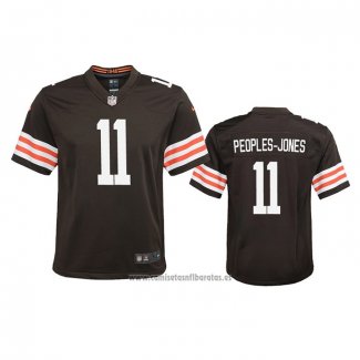 Camiseta NFL Game Nino Cleveland Browns Donovan Peoples Jones 2020 Marron