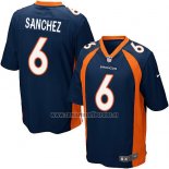 Camiseta NFL Game Nino Denver Broncos Sanchez Azul Oscuro
