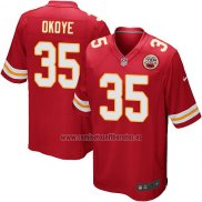 Camiseta NFL Game Nino Kansas City Chiefs Okoye Rojo