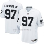 Camiseta NFL Game Nino Las Vegas Raiders Edwaros Jr Blanco