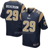 Camiseta NFL Game Nino Los Angeles Rams Dickerson Negro