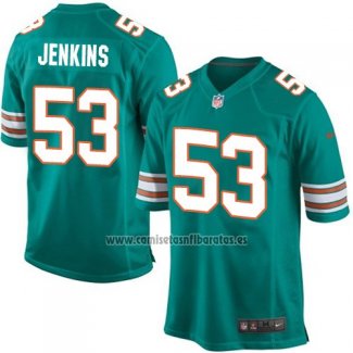 Camiseta NFL Game Nino Miami Dolphins Jenkins Verde Oscuro