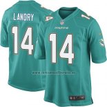 Camiseta NFL Game Nino Miami Dolphins Landry Verde