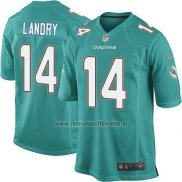 Camiseta NFL Game Nino Miami Dolphins Landry Verde