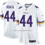 Camiseta NFL Game Nino Minnesota Vikings Asiata Blanco