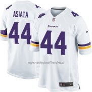 Camiseta NFL Game Nino Minnesota Vikings Asiata Blanco