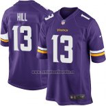 Camiseta NFL Game Nino Minnesota Vikings Hill Violeta