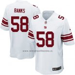 Camiseta NFL Game Nino New York Giants Banks Blanco