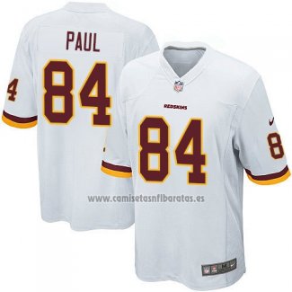 Camiseta NFL Game Nino Washington Commanders Paul Blanco